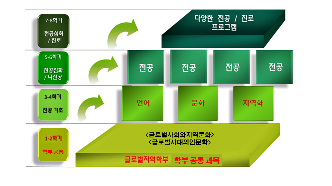 글로벌지역학부 전공 이수체계